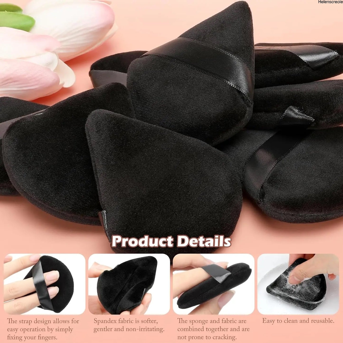 Triangle Makeup Puff Set for Powder & Foundation